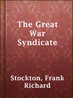 cover image of The Great War Syndicate